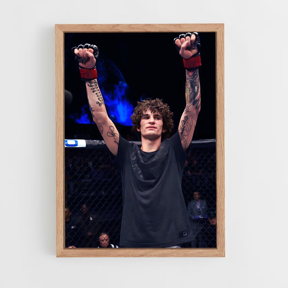 Poster Sean espace – affiche MMA (vue 4)